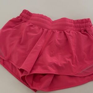 lululemon athletica Vibrant Pink Athletic Shorts